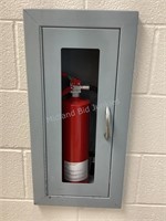 Fire Extinguisher & Box