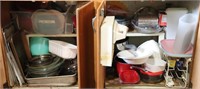 Contents of Kitchen Cabinet - Bake Ware, Storage C