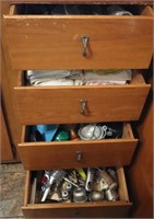 4pc Contents of Kitchen Drawers