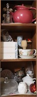 Contents of Kitchen Cabinet - Tea Pot, Ceramics++
