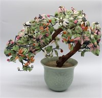 Chinese Glass Bonsai Tree