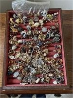 Costume Jewelry- Brooches, Earrings++