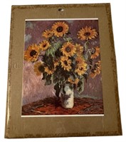 Sunflowers by Claude Monet Print