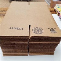 Shipping Boxes, 6"x6"x10" x20 flat stock
