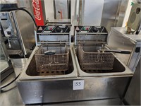 Is canal top electric dual deep Fryer