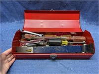 Little red tool box (full of tools)