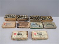 (6 Boxes) Antique .38 S&W Ammunition – boxes by