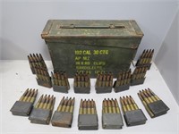 (120 Rounds) Military .30-06 AP Cartridges on