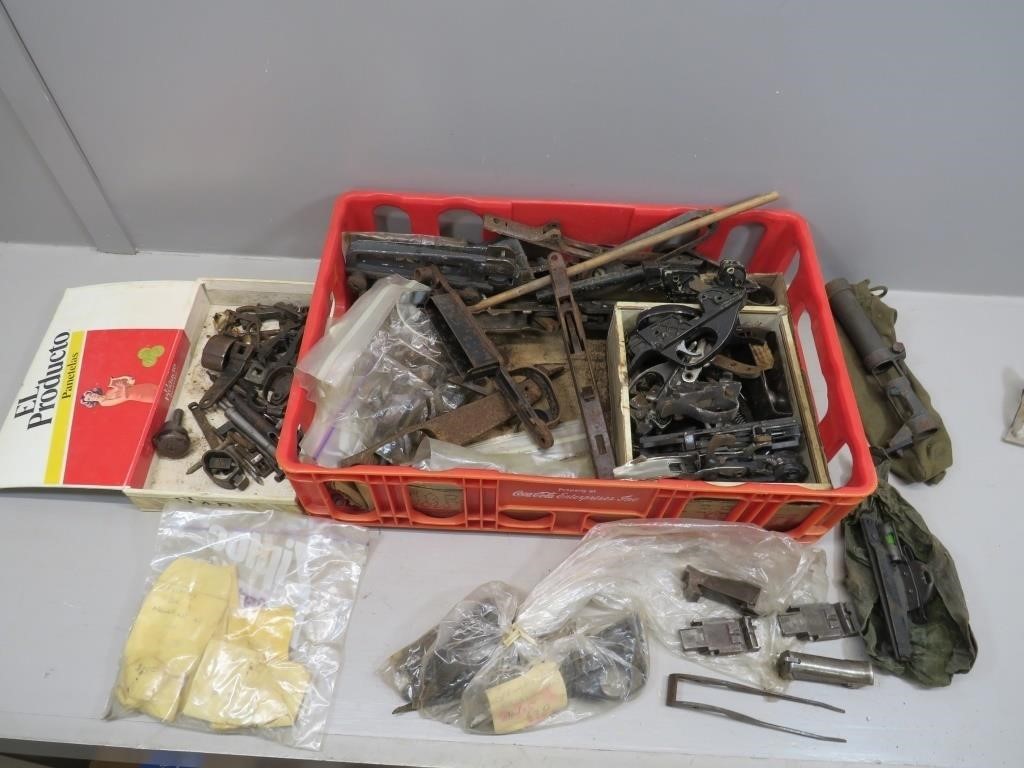 Large Grouping of Assorted Gun Parts – includes