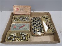 (4 Boxes) Vintage Ammunition in .38 WCF Wood