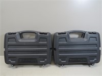 (2) Plano Gun Guard Hard Sided Handgun Cases.