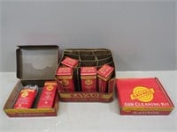 Vintage Savage Arms Advertising Boxes and Product