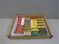 (24 Boxes) Full of Vintage .22 Long Rifle and