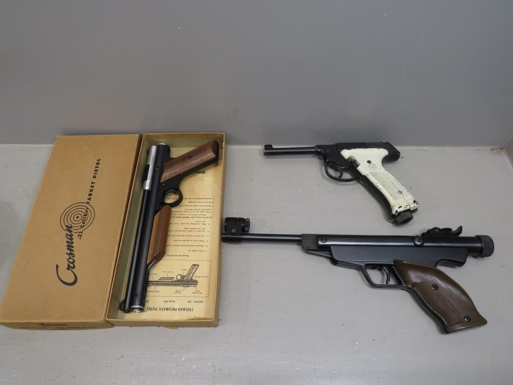 (3) Air Pistols – Beeman model 800 .177 cal.