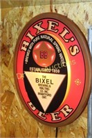 Lighted Bixel Beer Sign 11x15