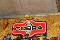 Lighted Cobra Sign approx 18W