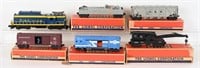 6- LIONEL ENGINE & FREIGHT CARS w/ BOXES