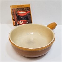 MCM Landert Cheese Fondue Pot - Stoneware