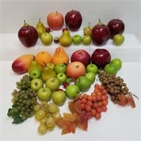Faux Fruit - Pears - Apples - Grapes - Photo Props