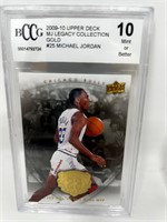 Michael Jordan #25 legacy collection gold bccg2009