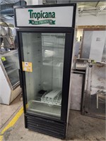 True 1 glass door Refrigerator