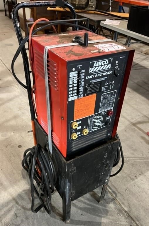 AIRCO AC/DC Arc Welder w/Cables. On Custom