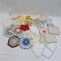 Pot Holders - Crocheted - Handmade - Some are Sets