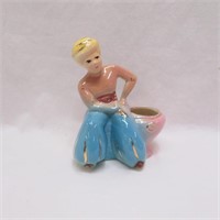 Planter - Arabian Boy Planter - 1950s Mid Century