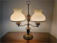 Brass Double Student Lamp