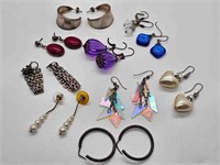 10 Pair - Assorted Earrings