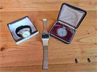 3 pc Grouping of Vintage Watches - Wrist & Pocket