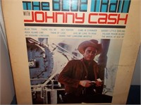 Johnny Cash The Blue Train Vinyl Album