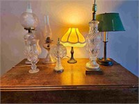 Assorted Grouping of Table Lamps