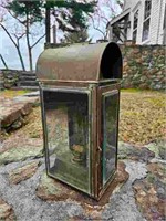 Antique British Make Copper Ships Lantern