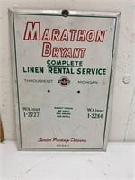 Marathon Bryant Sign