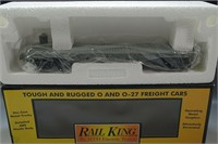 RAIL KING NICKEL PLATE ROAD SCALE FLAT CAR RK7605L