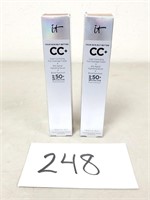 (2) $47 IT Cosmetics CC+ Color Correcting Cream