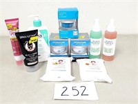 Water Gel, Wipes, Cleanser, Spray, Mask (No Ship)