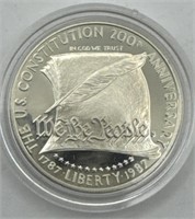 (KC) 1987 Silver Dollar Coin