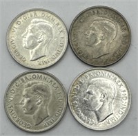 (KC) 4 Silver Australia Coins 45.2 grams