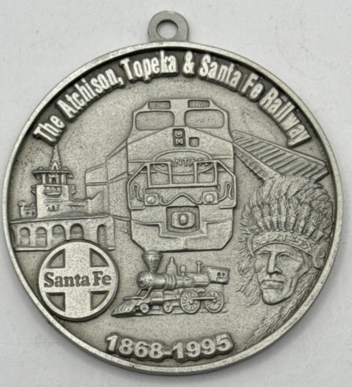 (KC) 1868-1995 Santa Fe Railway Coin