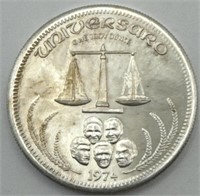 (KK) 1 oz Silver Round 1974 Universaro Coin