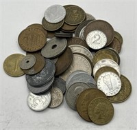 (JK) 1880-1960 Foreign Coins
