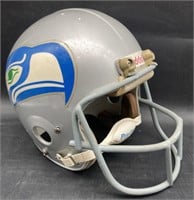 (D) Seattle Seahawks 1976 football helmet mask is
