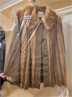 RUBIN FUR COAT (PROBABLY SIZE M)    C