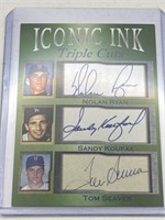 (E) Iconic Ink Triple Cut Nolan Ryan, Sandy