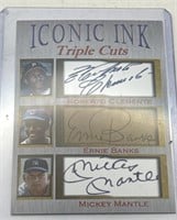 (E) Iconic Ink Triple Cut Roberto Clemente, Ernie