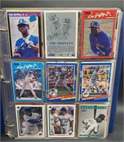 (D) Ken Griffey jr baseball collector cards