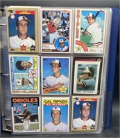 (D) Cal Ripken jr baseball collector cards