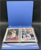 (D) Baseball 1985-86 Topps large cards